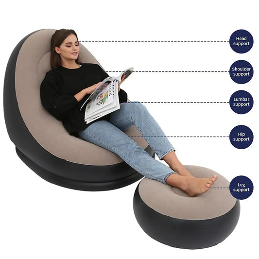 🔥Portable Indoor/ Outdoor Air Couch + Pump🔥